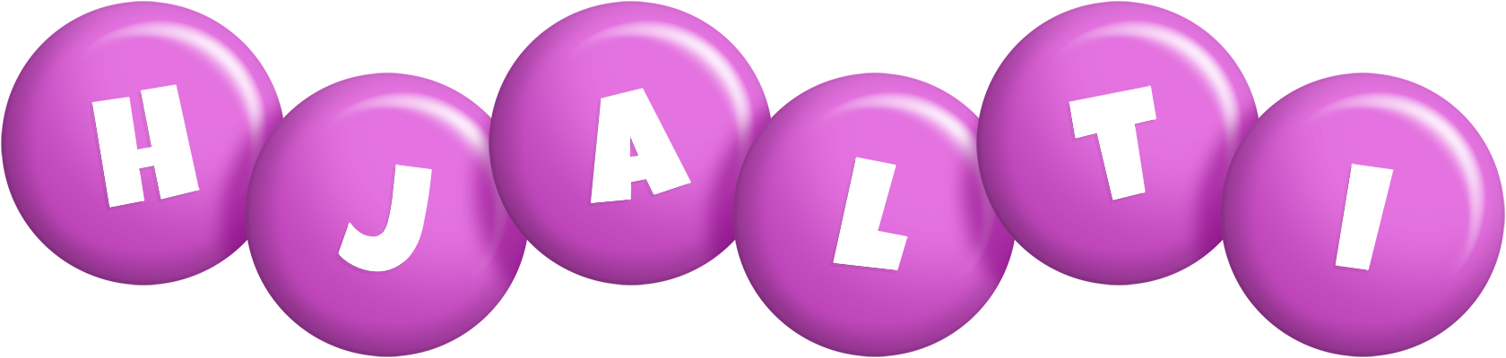 Hjalti candy-purple logo