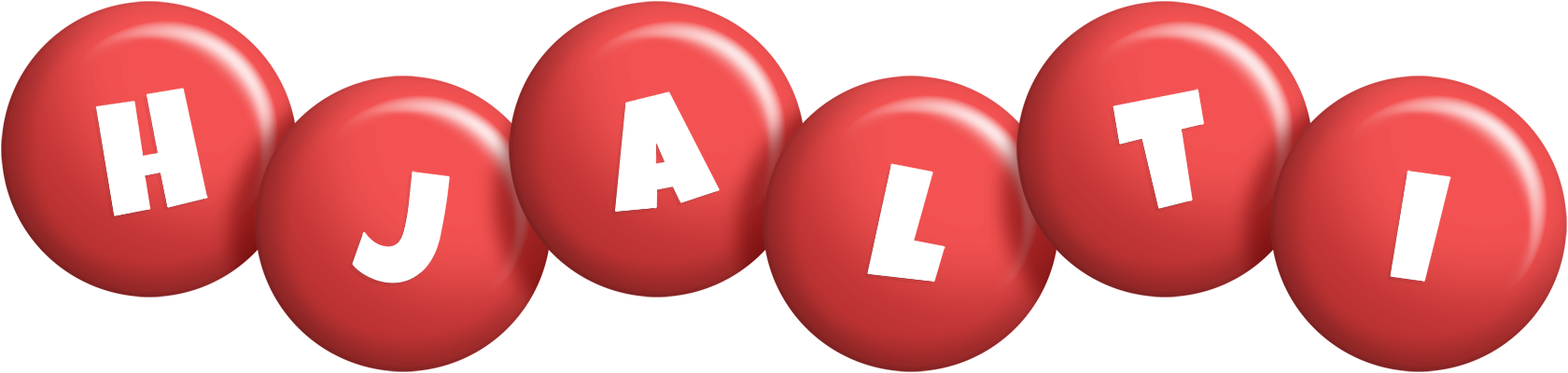 Hjalti candy-red logo