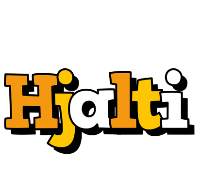 Hjalti cartoon logo