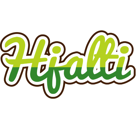 Hjalti golfing logo