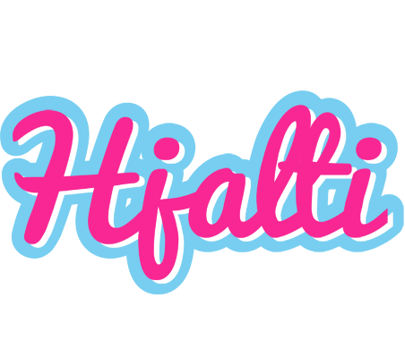 Hjalti popstar logo