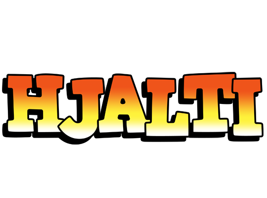Hjalti sunset logo