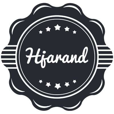 Hjarand badge logo