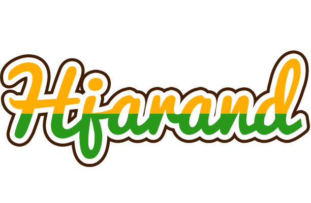 Hjarand banana logo