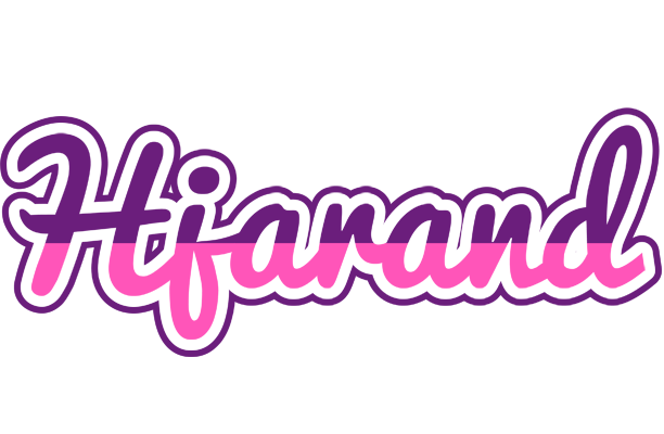 Hjarand cheerful logo