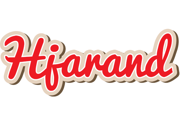 Hjarand chocolate logo