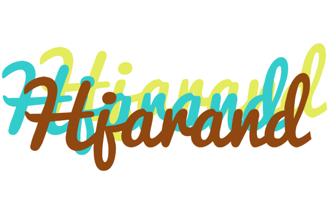 Hjarand cupcake logo
