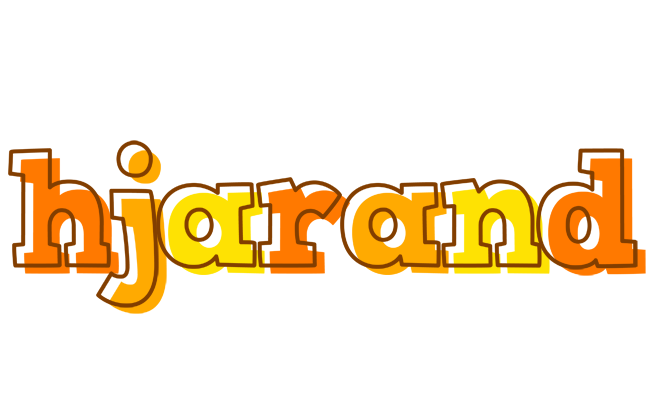 Hjarand desert logo