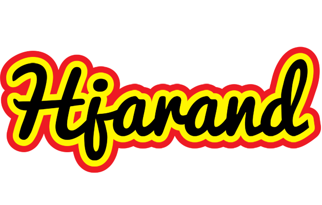 Hjarand flaming logo