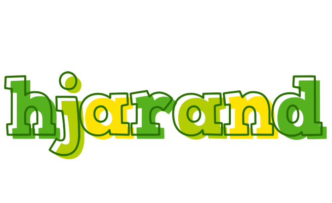 Hjarand juice logo