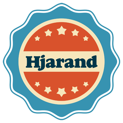 Hjarand labels logo