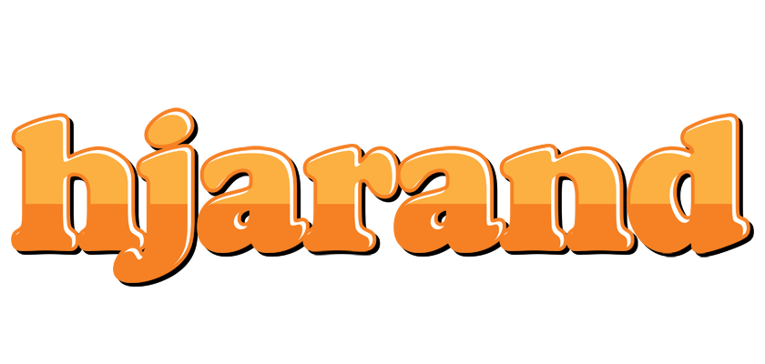 Hjarand orange logo