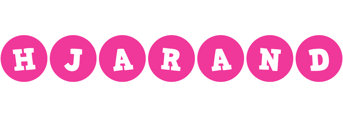 Hjarand poker logo