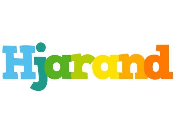 Hjarand rainbows logo
