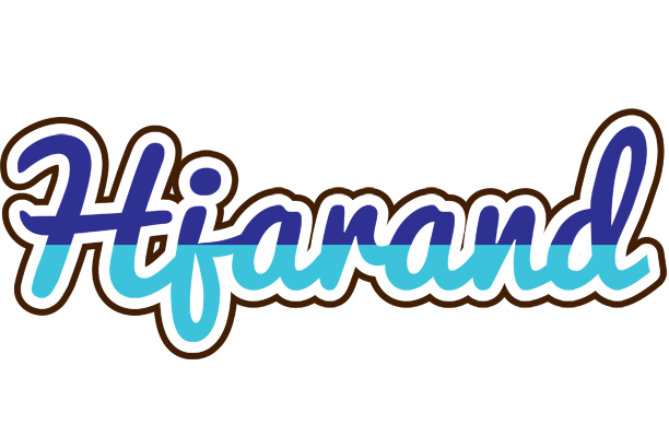 Hjarand raining logo