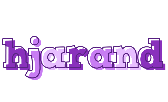 Hjarand sensual logo