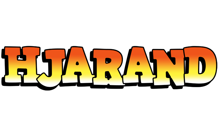 Hjarand sunset logo