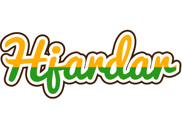 Hjardar banana logo