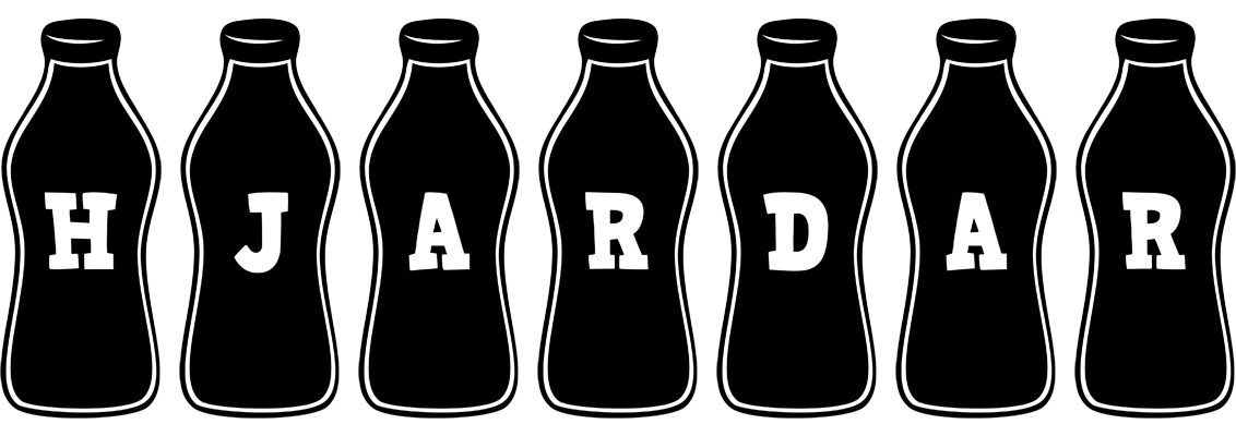 Hjardar bottle logo