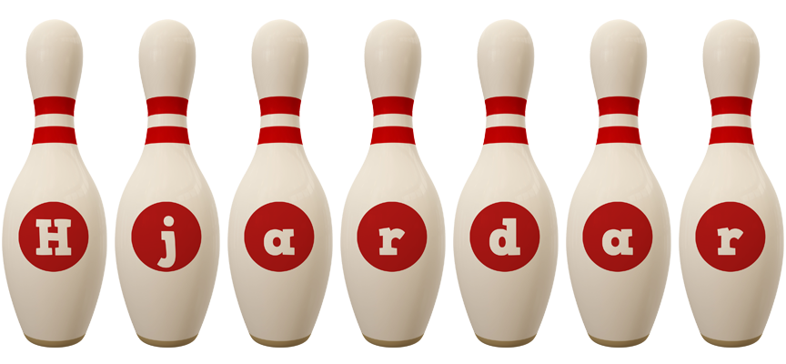 Hjardar bowling-pin logo