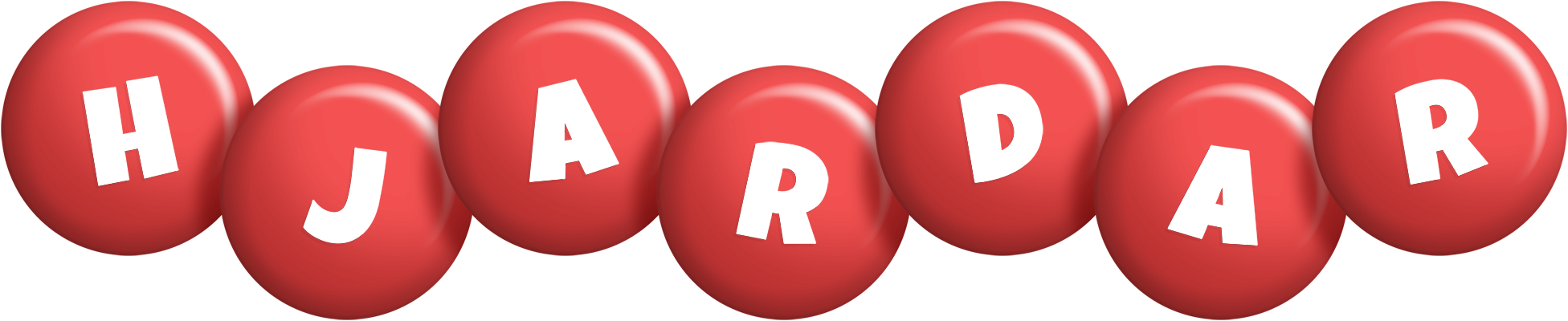 Hjardar candy-red logo