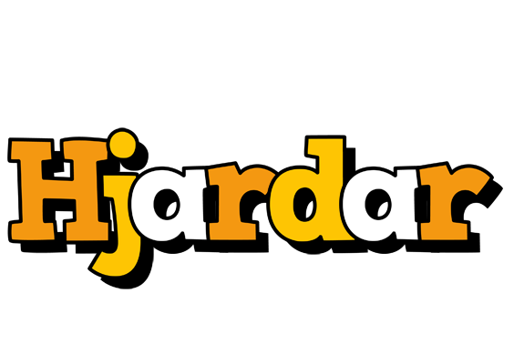 Hjardar cartoon logo
