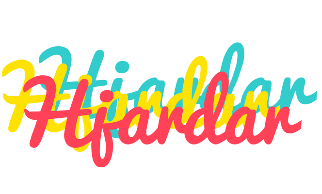 Hjardar disco logo