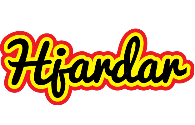 Hjardar flaming logo