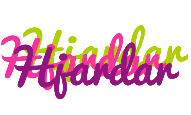Hjardar flowers logo