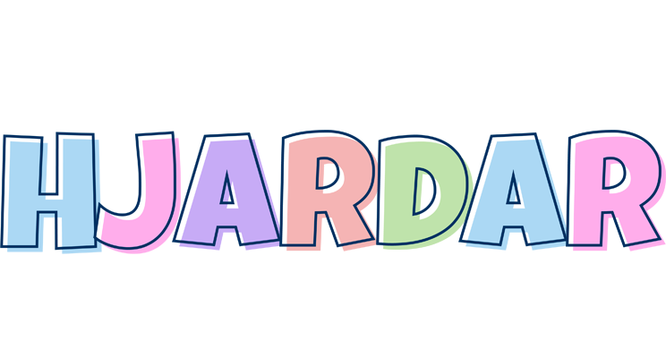 Hjardar pastel logo