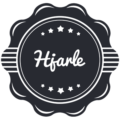 Hjarle badge logo