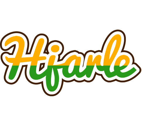 Hjarle banana logo