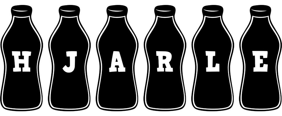 Hjarle bottle logo