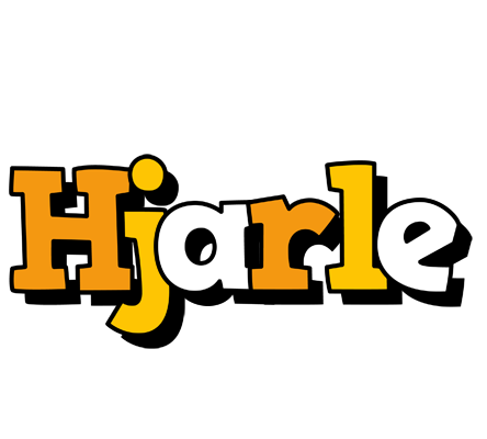 Hjarle cartoon logo