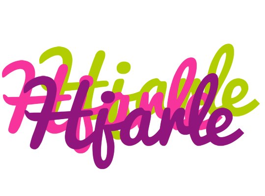Hjarle flowers logo