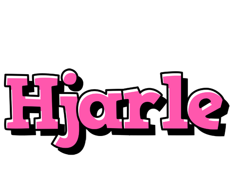 Hjarle girlish logo