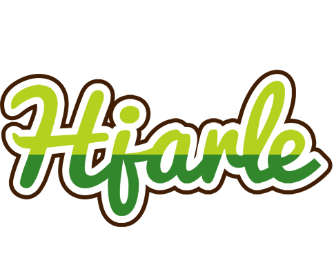 Hjarle golfing logo