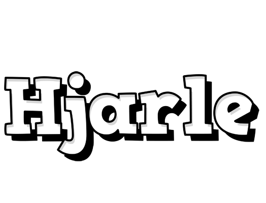 Hjarle snowing logo