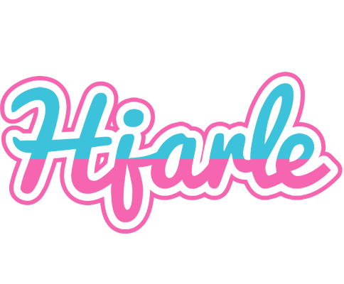 Hjarle woman logo