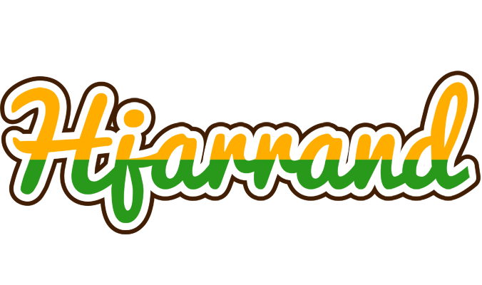 Hjarrand banana logo