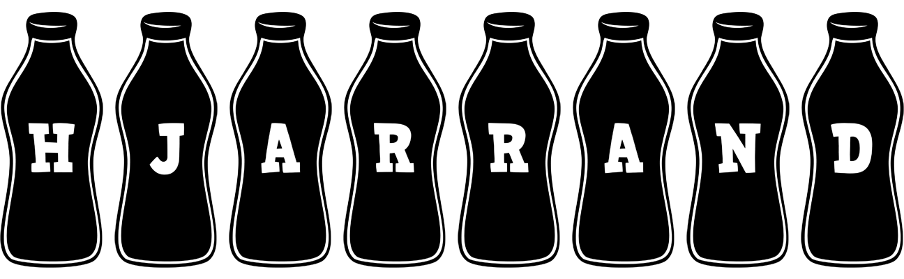 Hjarrand bottle logo