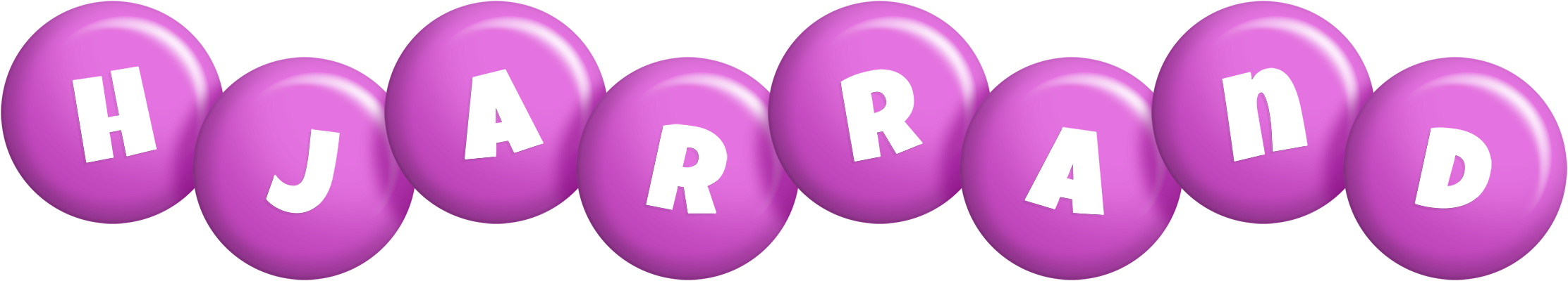 Hjarrand candy-purple logo