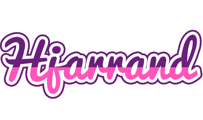 Hjarrand cheerful logo