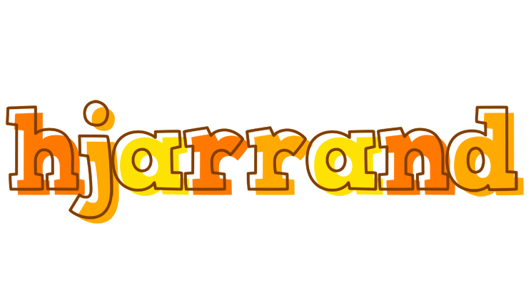 Hjarrand desert logo