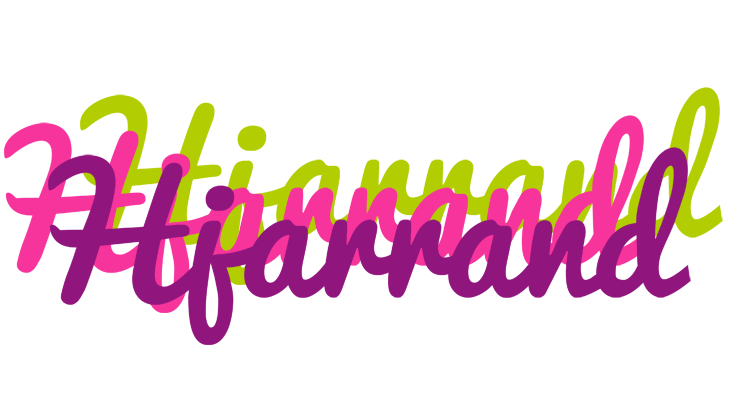 Hjarrand flowers logo