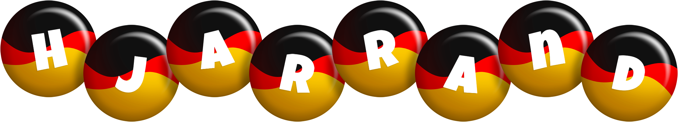Hjarrand german logo