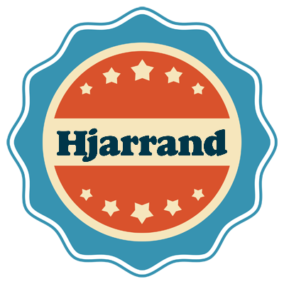 Hjarrand labels logo