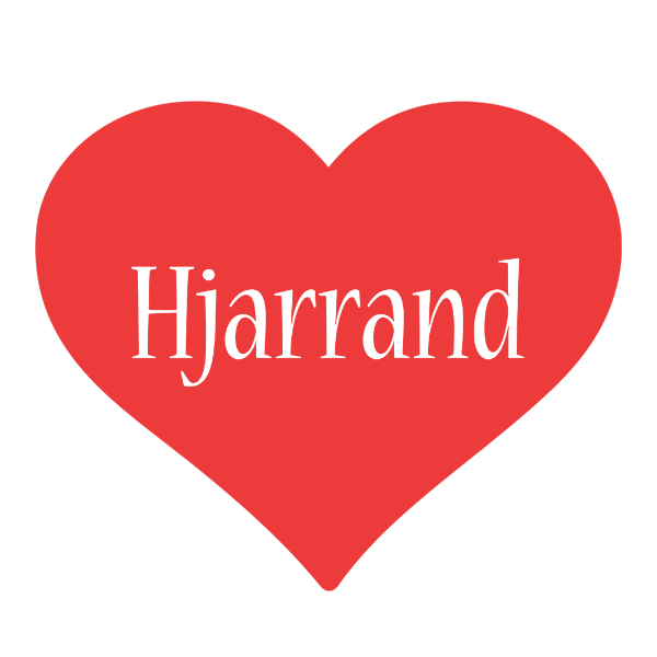 Hjarrand love logo