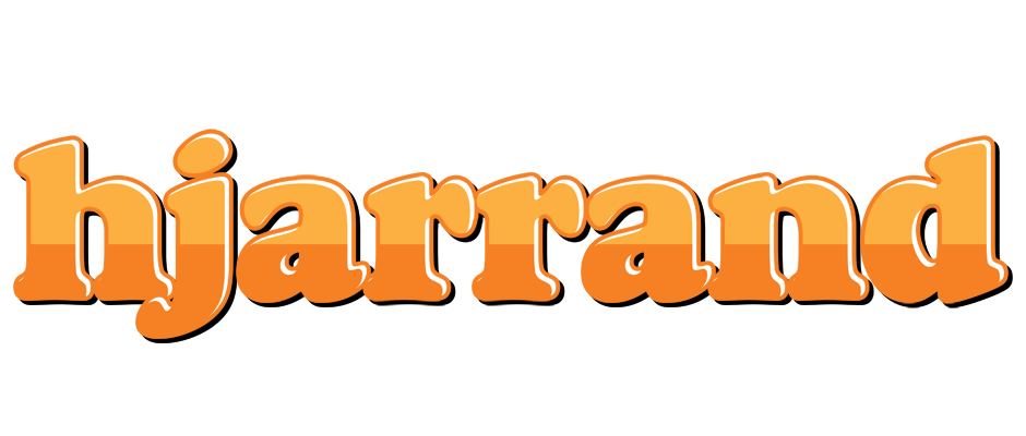 Hjarrand orange logo