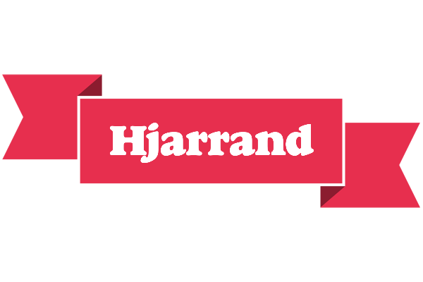 Hjarrand sale logo